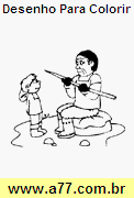 Desenho Para Colorir Tribo Esquimó