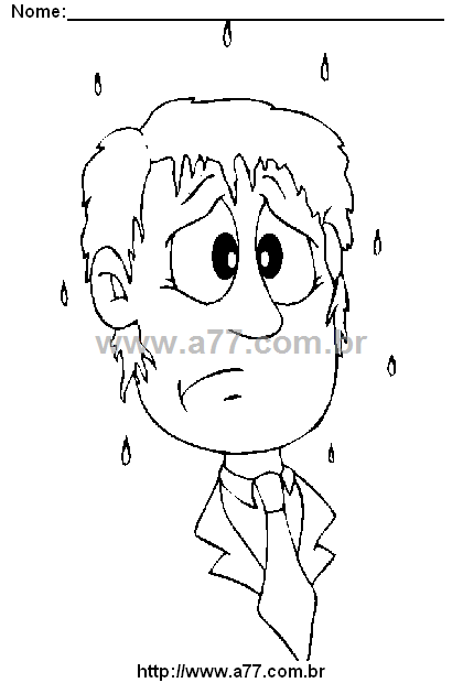 Desenho Para Colorir Fenômeno Natural