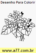 Desenho Para Colorir Jardim