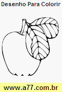 Desenho Para Colorir Fruta