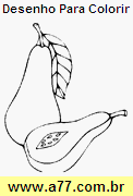 Desenho Para Colorir Alimentação Saudável
