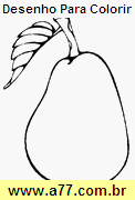 Desenho Para Colorir Fruta