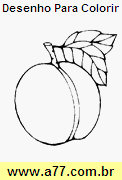 Desenho Para Colorir Frutas