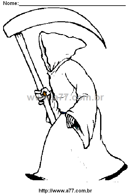 Desenho Para Colorir Halloween
