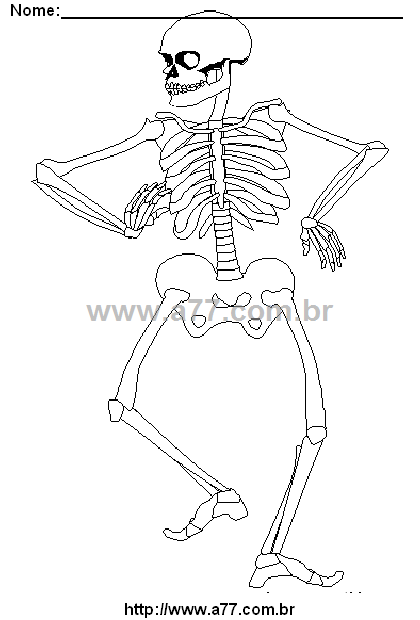 Desenho Para Colorir Dia das Bruxas, Halloween