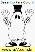 Desenho Para Colorir Halloween, Dia das Bruxas