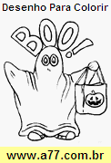 Desenho Para Colorir Halloween