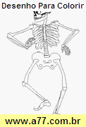 Desenho Para Colorir Dia das Bruxas, Halloween
