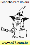 Desenho Para Colorir Halloween