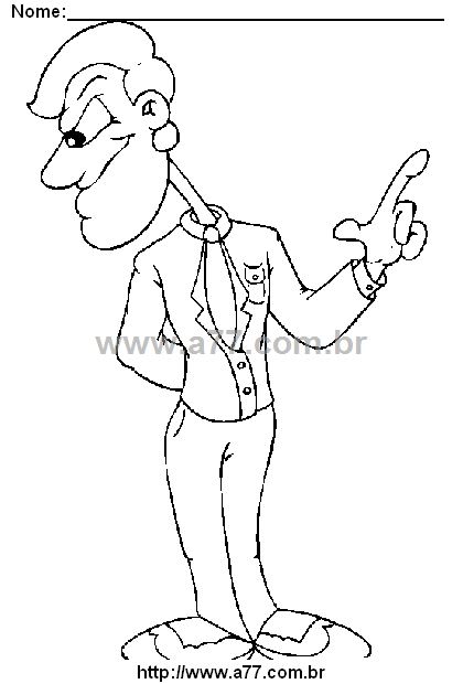 Desenho Para Colorir Ser Humano