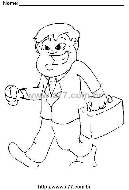 Desenho Para Colorir Ser Humano
