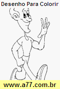 Desenho Para Colorir Homem