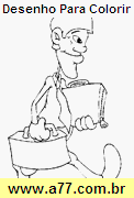 Desenho Para Colorir Pessoa