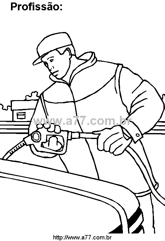 Desenho Para Colorir Trabalho Humano