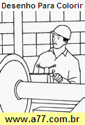 Desenho Para Colorir Profissão