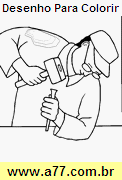Desenho Para Colorir Trabalho Humano