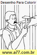 Desenho Para Colorir Profissão