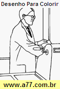 Desenho Para Colorir Trabalho Humano