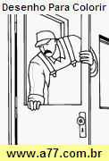 Desenho Para Colorir Profissões