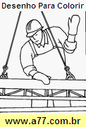 Desenho Para Colorir Trabalho Humano