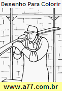 Desenho Para Colorir Trabalho Remunerado