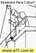 Desenho Para Colorir Profissão Manual