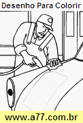 Desenho Para Colorir Profissão
