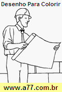 Desenho Para Colorir Trabalho Humano