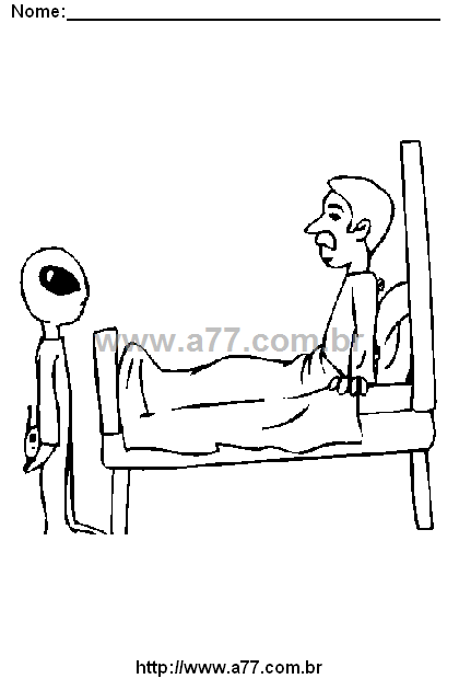 Desenho Para Colorir Hospital