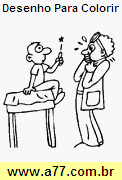 Desenho Para Colorir Cura de Doença