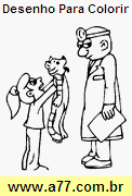 Desenho Para Colorir Hospitalizado