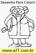 Desenho Para Colorir Hospitalizado