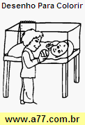 Desenho Para Colorir Hospitalizado