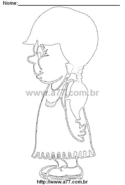 Desenho Para Colorir Tribo Indígena