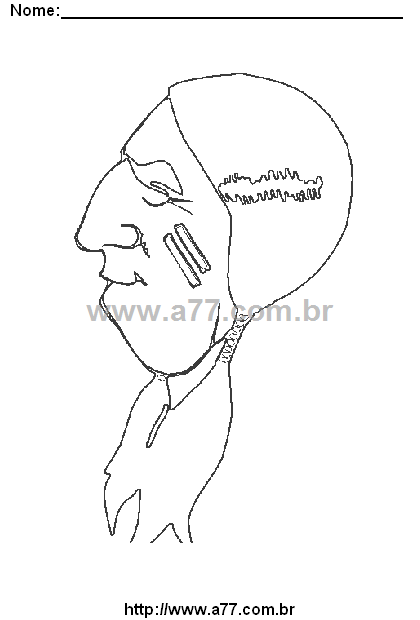 Desenho Para Colorir Tribo Indígena