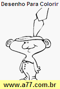 Desenho Para Colorir Tribo Indígena