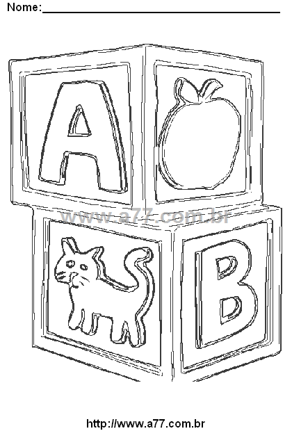 Desenho Para Colorir Infantis