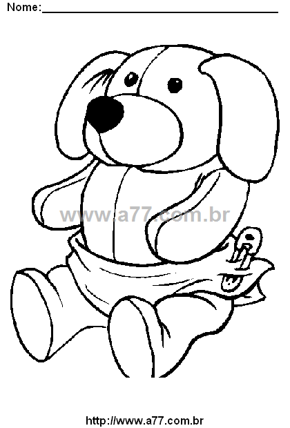 Desenho Para Colorir Infatil