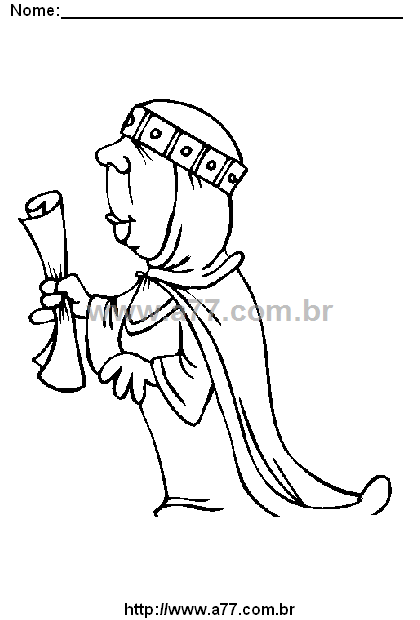 Desenho Para Colorir História Medieval