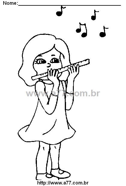 Desenho Para Colorir Criança