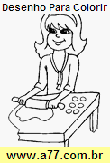 Desenho Para Colorir Jovem