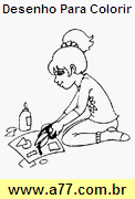Desenho Para Colorir Criança