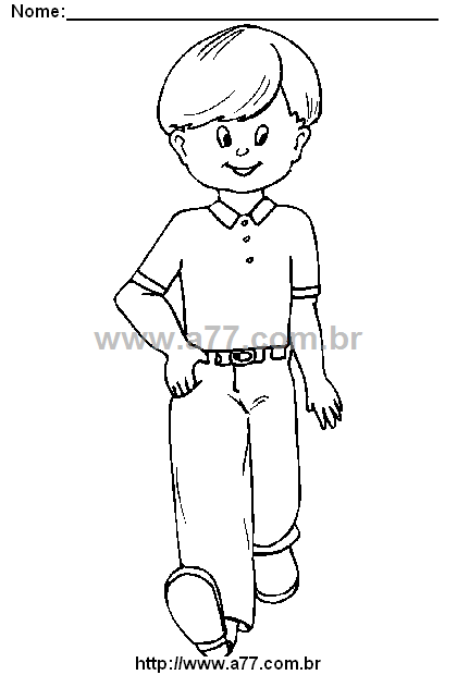 Desenho Para Colorir Juventude