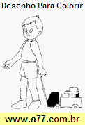 Desenho Para Colorir Menino