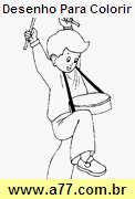 Desenho Para Colorir Jovem