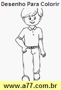 Desenho Para Colorir Juventude