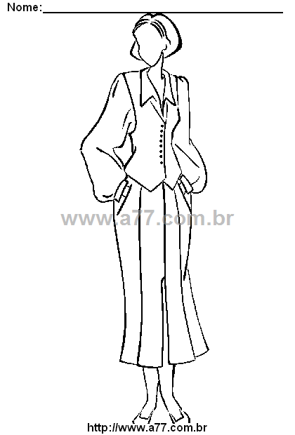 Desenho de Diversas Roupas para colorir  Desenhos para colorir e imprimir  gratis