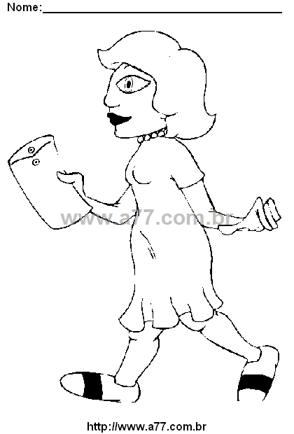 Desenho Para Colorir Ser Humano