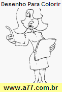 Desenho Para Colorir Pessoa