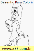 Desenho Para Colorir Pessoa